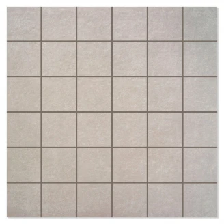 Mosaikkflis <strong>Leman</strong>  Lys Grå Matt 30x30 (5x5) cm